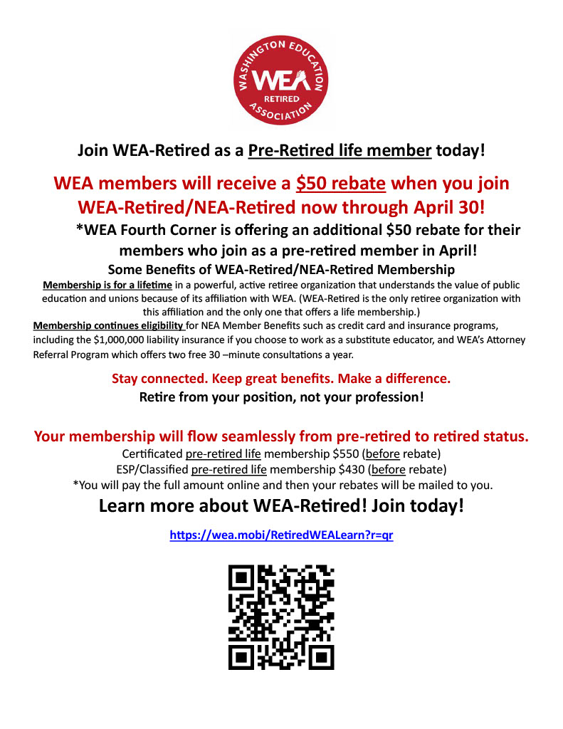 WEA-Retired QR Codes for RA flyer. $50 rebate April 1-30 2023 final.docx (Fourth Corner).final1024_1